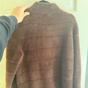 JMcLaughlin Brown Faux Fur Coat